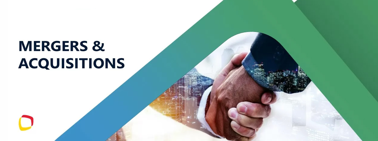Mergers and acquisitions banner